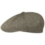 Harridge Silk Flat Cap by Stetson beige-black