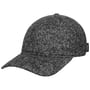 Herringbone Wool Mix Cap by Borsalino black