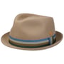 Samu Striped Band Player Wool Hat by Mayser beige