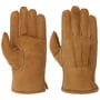 Lambskin Full-Fingered Gloves by Pearlwood light brown