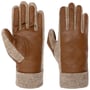 Smillana Touchscreen Gloves by Pearlwood light brown