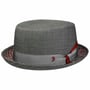 Virgin Wool Pork Pie Hat by Alfonso D’Este grey