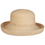 Javina Upward Brimmed Straw Hat by Seeberger nature