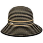 Loredina Cloche Straw Hat by Seeberger nature-black