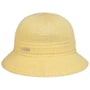 Summer Mix Cloth Hat by Seeberger pastel yellow