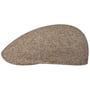 Pocola Wool Sustainable Flat Cap by Stetson beige-brown