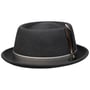 Reydon Pork Pie Wool Hat by Stetson dark grey