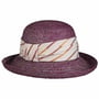 Majela Raffia Hat by bedacht plum