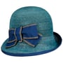 Caliveta Chrochet Straw Hat by bedacht navy