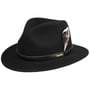 Glencoe Traveller Wool Hat by Stetson black