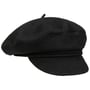 Uni Wool Newsboy Cap by Barascon black