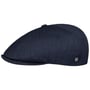Uni Cotton Structure Flat Cap by Lierys navy