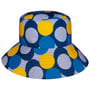 Circles Anti-Rain Cloth Hat by Lipodo blue