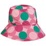 Circles Anti-Rain Cloth Hat by Lipodo pink