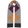 Upton Cashmere Scarf by Stetson anthracite-grey
