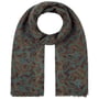 Belsay Paisley Wool Scarf by Stetson brown-grey