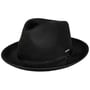 Edmore Player Wool Hat by Stetson black