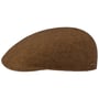 Finningley 5 Panel Flat Cap by Stetson brown