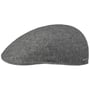 Finningley 5 Panel Flat Cap by Stetson grey