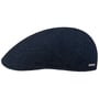 Finningley 5 Panel Flat Cap by Stetson navy