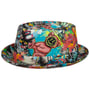 Fantasy Print Pork Pie Linen Hat by Lierys mixed colours