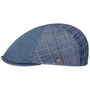 Donderon Patchwork Flat Cap by Lierys blue