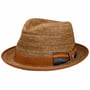 Chrochet Player Raffia Hat by Lierys brown
