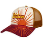 Rising Sun Trucker Cap by Stetson orange-red