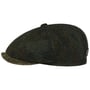 Hatteras Dark Paisley Flat Cap by Stetson darkolive