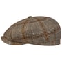 Hatteras Denwick Flat Cap by Stetson beige-orange