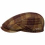Driver Wool Garage Flat Cap by Stetson brown-beige