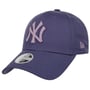 9Forty WMNS Metallic Yankees Cap by New Era purple