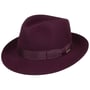 Penn Bogart Hat by Stetson plum