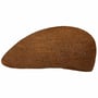 Miami Raffia Flat Cap by Borsalino brown