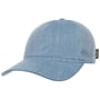 Hiker Sky Linen Cap by Borsalino light blue