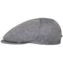 Parigi Linen Flat Cap by Borsalino anthracite