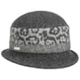 Namara Leo Milled Wool Hat by Seeberger grey