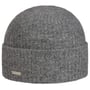 Merino Cashmere Beanie Hat by Seeberger grey