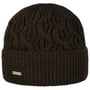 Landesta Beanie with Cuff by Seeberger dark brown