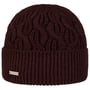 Landesta Beanie with Cuff by Seeberger bordeaux