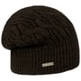 Landesta Headsock Beanie Hat by Seeberger dark brown