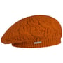 Uni Knit Beret by Seeberger orange