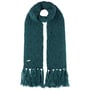 Vesina Knit Scarf by Seeberger petrol blue