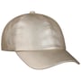 Uni Faux Leather Cap by Seeberger beige
