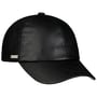 Uni Faux Leather Cap by Seeberger black