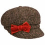 Colour Dots Newsboy Cap by bedacht brown