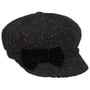 Colour Dots Newsboy Cap by bedacht black