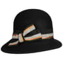 Boneta Wool Cloche Hat by bedacht black