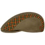 Tinscott Flat Cap by Alfonso D'Este olive