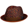Animal Print Player Cloth Hat by Alfonso D'Este orange
